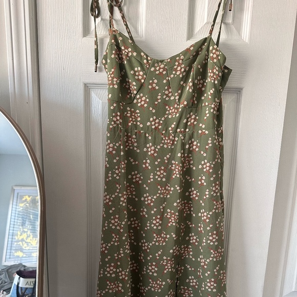 Dame Nature Midi Dress Fortunate One - Picture 1 of 12